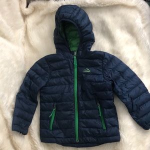 Boys 4T LLBean down jacket